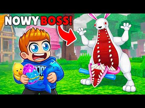 STRASZNY KRÓLIK 🐰 w PRZETRWAJ 100 NOCY 🌙 w LESIE w Roblox! thumbnail