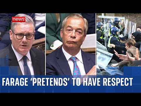'Two-tier policing': Clashes at PMQs after protests over Henry Nowak murder turn violent thumbnail