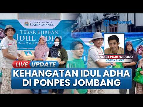 Hangatnya Iduladha di Ponpes Gadingmangu Perak Jombang, Warga Kebagian Ribuan Paket Kurban thumbnail