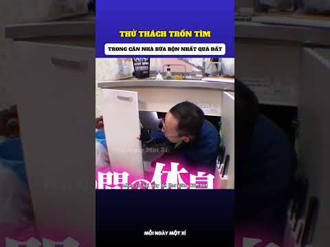 Thử thách trốn tìm trong căn nhà bừa bộn 🤣 thumbnail