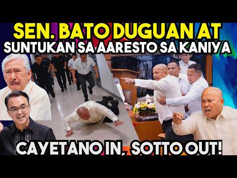 NAGKAGULO sa SENADO! BATO DELA ROSA HINABOL NG NBI. TITO SOTTO TINANGGAL! CAYETANO IPINALIT thumbnail