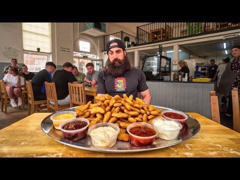 I ORDERED A CHICKEN DIPPER CHALLENGE WHICH HAS NEVER BEEN CONQUERED! | BeardMeatsFood thumbnail