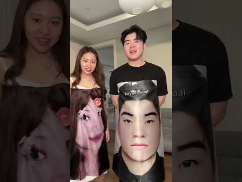 Menurut kalian cantikan asli atau gambar? 🤔 #enricovirly #couple #outfit thumbnail