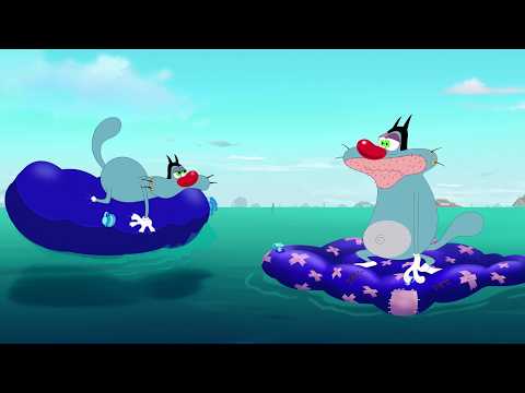 Oggy And the Cockroaches | Bath Time | A Xilam Series | Xilam TV thumbnail