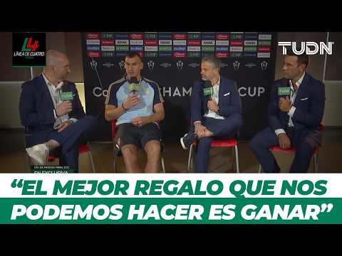 Nahuel Guzmán habla del último juego de Gignac en la final de Concacaf ante Toluca | Línea de 4 thumbnail