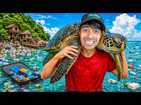 أنقذت سلحفاة في اقذر جزيرة في العالم! thumbnail