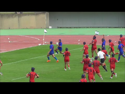 長崎北陽台　得点シーン⑤　前半３１分　第１０4回全国高校ラグビー大会長崎県決勝戦　長崎北陽台ＶＳ長崎南山　かきどまり陸上競技場　２０２4１１２３ thumbnail