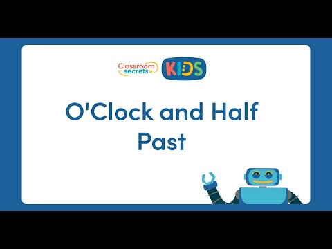 Telling Time to the Half Hour thumbnail