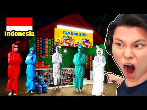 [ROBLOX] JayGray Sống 7 Ngày Tiệm Tạp Hóa Ma Ám Indonesia?Thử Thách Obby Hù Ma Pocong, Ma Nữ, Ma Lai thumbnail