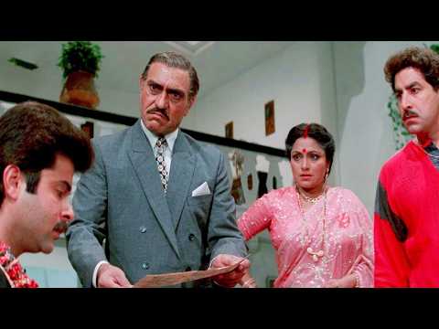 किशन अँगूठा लगाकर साड़ी ज़ायदाद हमारे नाम कर दे : Anil Kapoor | Amrish Puri | Hindi Scene thumbnail