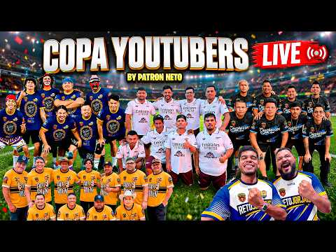 COPÁ YOUTUBERS MX // EN VIVO ⚽ thumbnail