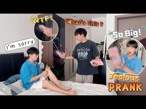 My Boyfriend Can't Satisfy Me💔, So I bought a new "Boyfriend Toys"😳Cute gay couple Cheating Prank🤣 thumbnail