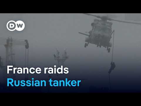 France seizes Russian tanker - Is NATO changing its approach? | DW News thumbnail