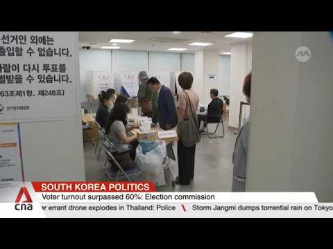 South Korean President Lee's ruling Democratic Party set for huge local election win thumbnail