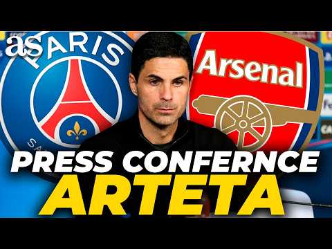 MIKEL ARTETA, PRESS CONFERENCIE before PSG vs. ARSENAL | CHAMPIONS LEAGUE FINAL thumbnail