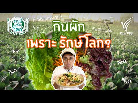 กินผักเพราะรักษ์โลก | จานนี้...มีเรื่องโลก thumbnail