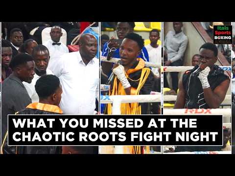 THE CHAOS AT ROOTS FIGHT NIGHT AT LUGOGO: WHAT YOU MISSED #italssportsboxing #fightnight thumbnail