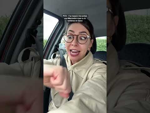 POV : T'as teasé à tes potes une Mercedes mais tu te ramènes en saxo #humour #pourtoi #foryou thumbnail