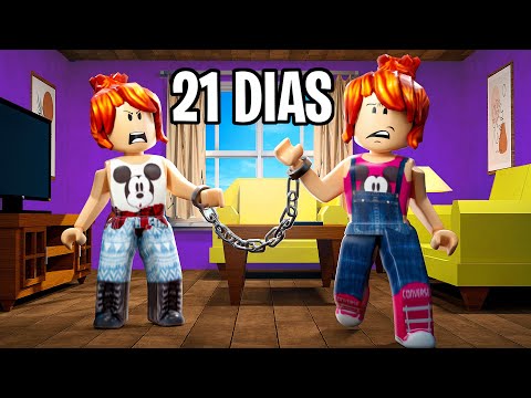 21 dias ACORRENTADAS no Roblox para GANHAR 1 MILHÃO! (Chained Together) thumbnail