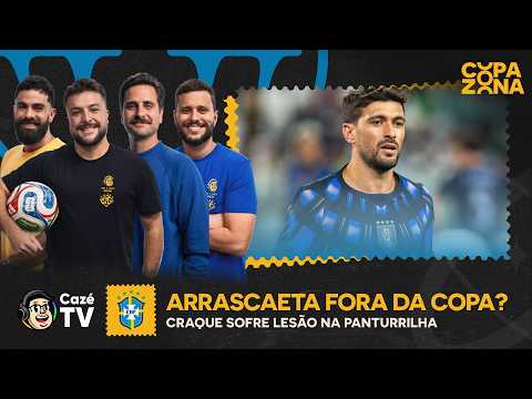 ARRASCAETA FORA DA COPA DO MUNDO? CRAQUE DO URUGUAI PASSARÁ POR EXAMES | COPAZONA thumbnail