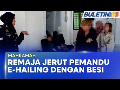 MAHKAMAH | Empat Remaja Mengaku Jerut, Pukul Pemandu E-Hailing thumbnail