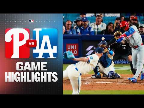 Phillies vs. Dodgers Game Highlights (5/30/26) | MLB Highlights thumbnail