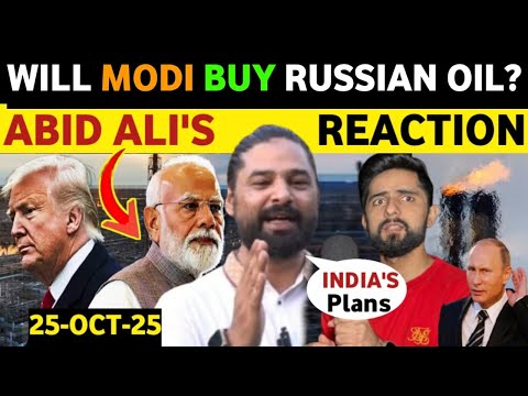 ABID ALI'S LATEST VIDEO ON PM MODI & RUSSIAN OIL, PAKISTAN MEDIA ON INDIA, REAL TV thumbnail