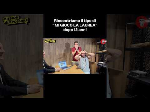 Abbiamo chiuso un cerchio: si sarà davvero giocato la laurea?🎓 thumbnail