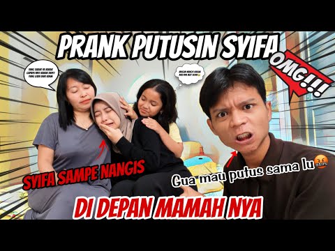 MAMAH MERTUA KECEWA SAMA ADAM !!! PRANK PUTUSIN SYIFA DIDEPAN DIDEPAN KELUARGANYA😱 thumbnail