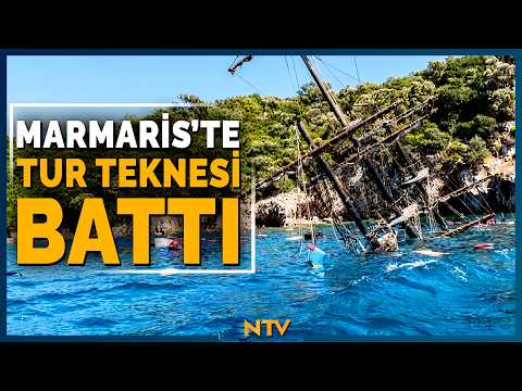 Muğla'da Tur Teknesi Battı, 100'den Fazla Kişi Tahliye Edildi | NTV thumbnail