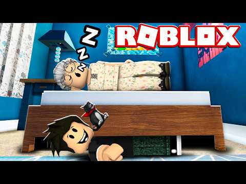 LOKIS NA CASA DA MAMÃE DORMINHOCA | Roblox - Hide From Mom thumbnail
