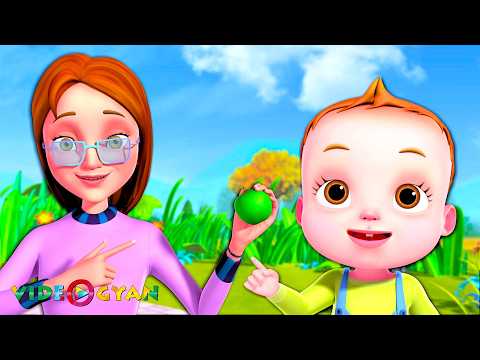 Healthy Snacks Song + More Nursery Rhymes | Nursery Rhymes for Kids | 3D Baby Songs by Videogyan thumbnail