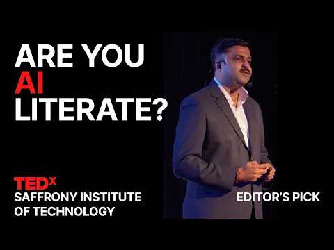 4 easy tips for writing better AI prompts | Kunalsinh Kathia | TEDxSaffrony Institute of Technology thumbnail