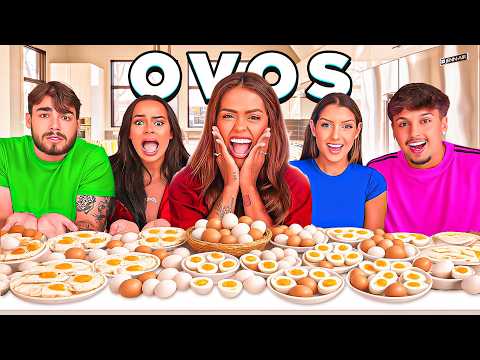 O ÚLTIMO A PARAR DE COMER OVO GANHA!!! thumbnail