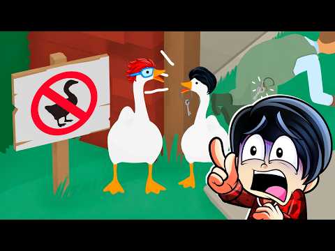 EL PATO LOCO REGRESÓ en UNTITLED GOOSE GAME | Karim Juega thumbnail