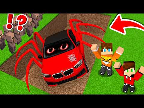Znaleźliśmy TO... PAJĄK AUTO w Minecraft! thumbnail