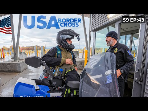 Extremely Nervous Crossing Into the USA ?? S9 EP 43 | Pakistan to Americas Motorcycle Tour thumbnail