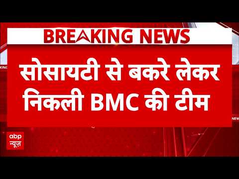 Bakrid 2026: सोसायटी से बकरे लेकर निकली BMC की टीम | Qurbani Controversy | Breaking thumbnail