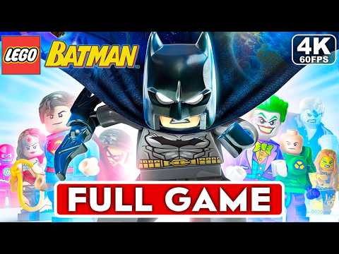 LEGO BATMAN Gameplay Walkthrough FULL GAME [4K 60FPS] - No Commentary thumbnail