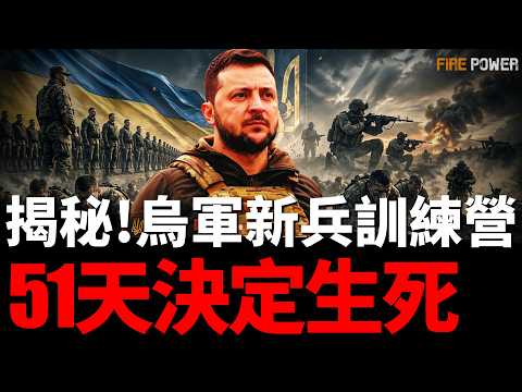 51天速成精銳，揭秘烏軍魔鬼新兵營！烏克蘭拋棄北約戰術，傳統排兵佈陣無用！烏克蘭開啟賽博練兵，VR速成排雷！51天精銳 VS 5天炮灰，直擊烏俄新兵營！| 烏俄戰爭 | 烏克蘭 | 火力君 | thumbnail