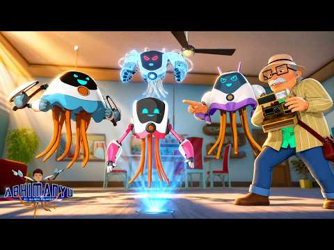 Dr. Zingzong Earth पर… और Uncle ने Game बिगाड़ दी | Abhimanyu Ki Alien Family | Full Episode 45 thumbnail