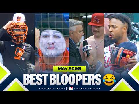 TARPS OFF for MLB's best bloopers of May 2026! 🤣 (Food reviews, fantasy football punishments & MORE) thumbnail