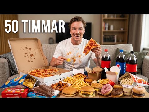 LEVER ENBART PÅ 100 ONYTTIGASTE MATEN I 50 TIMMAR thumbnail