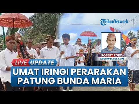 3 Hari berturut-turut, Umat Paroki Waelengga Ikuti Perarakan Patung Bunda Maria dari Gunung Karmel thumbnail