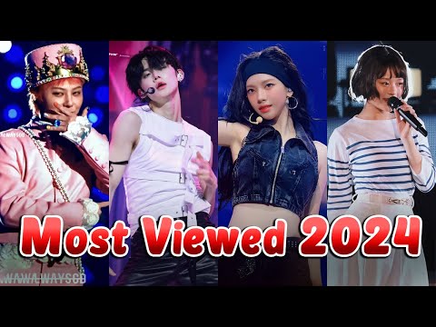 The Most VIEWED KPOP FANCAMS of 2024! TOP100 thumbnail