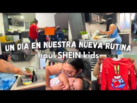 Un dia con nosotros ✅ tratando de mantener el orden 🫶🏻 haul ropa de niños 👶🏼  thumbnail