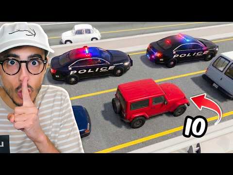 NASCONDINO estremo CONTRO la POLIZIA di BeamNG! thumbnail