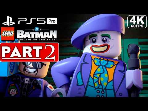 LEGO BATMAN LEGACY OF THE DARK KNIGHT Gameplay Walkthrough Part 2 [4K 60FPS PS5] - No Commentary thumbnail