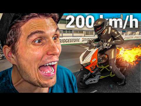 Ich fahre den schnellsten ROLLER der Welt - RIDE 6 thumbnail