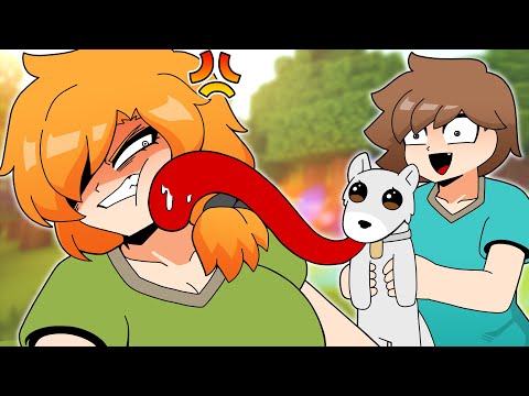 늑대를 줍다 - Pick up a Wolf | Minecraft anime thumbnail